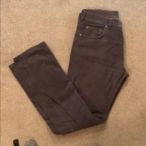 Gray Patagonia Corduroy Pants